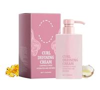 Crema para el pelo rizado, volumen que absorbe la humedad, brillo natural, crema de peinado rizado, antiágil que mejora la elasticidad, loción de peinado con ondas naturales, 114 g