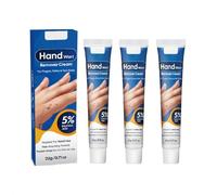Crema Para Eliminar Verrugas,Crema Removedor de Verrugas,Uso en la cara, el cuerpo y las manos,3pc