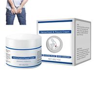 Crema para fisuras y hemorroides: ayuda a aliviar las molestias y la picazón de las hemorroides. Fórmula suave para un alivio suave con la piel. Alivio rápido. (1 Piezas)