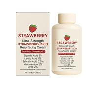 Crema para la piel | Bálsamo nutritivo para la piel de fresa - Crema suavizante nutritiva para el cuidado diario, unisex, tiempo de noche, viajes, verano e invierno