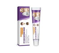 Crema para La Piel De Mascotas,Calma e Hidrata la Crema para la Piel para Perros,Hidratante para Piel Seca para Perros,Barrera Protectora de la Piel,Solución Segura para Uso Diario 25g