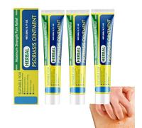 Crema Para La Psoriasis, Anti-Picazón, Externa Para El Cuidado De La Piel De Las Tiñas, Crema Humectante,y Alivia la Sequedad, Picazón y Enrojecimiento (3)