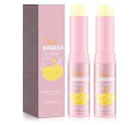 Crema para los ojos de plátano, palo de bálsamo hidratante antihrinkle, reafirmación e hidratante debajo de la crema para los ojos, cuidado de la piel y ascensores para la cara (2pcs)