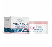 Crema para manos protectora hidratante con manteca de Karité, Glicerina y aceite de Argán, efecto barrera 200ml