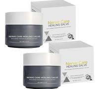 Crema para nervios Elycura, ungüento curativo para el cuidado de los nervios Elycura: crema calmante para el dolor de espalda, cuello, manos, rodillas y caderas. (2 PCS)