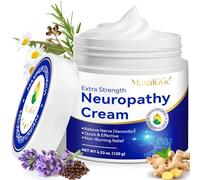 Crema para Neuropatía 120g, Alivio Rápido del Dolor Nervioso, Reduce Hormigueo y Entumecimiento, Fórmula Natural con Árnica, Aloe Vera y Vitamina B6, Hidratante No Grasa, para Pies, Manos y Piernas
