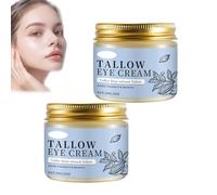 Crema para Ojos con Sebo de Res y Café para Ojeras, Crema para Ojos con Mantequilla de Pasto y Café, Antiedad, Reafirmante e Hidratante, Reduce Líneas de Expresión y Bolsas de Ojos