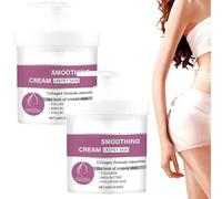 Crema para piel arrugada y suavizante de arrugas, crema reafirmante de colágeno que mejora la elasticidad y alivia la flacidez de la piel, crema suavizante de arrugas, para cuerpo, cuello (2 Piezas)