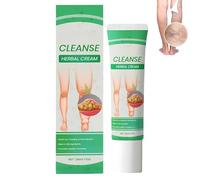 Crema para piernas, ungüento antihinchazón para piernas cansadas y pesadas, drenaje linfático y aumento de la circulación, natural para edema y fatiga para uso diario (1 Piezas)