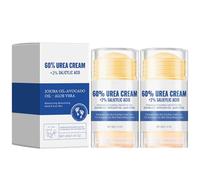 Crema para pies de urea, loción hidratante y antigrietas de urea para talones, manos y rodillas secos agrietados, 2 uds.