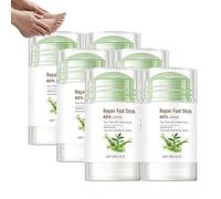 Crema para pies en barra con aloe vera y árbol de té y urea. Crema para manos en barra para suavizar codos, pies y rodillas, piel áspera. Rápida absorción. Suaviza. Para hombres y mujeres.