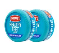 Crema para pies O'Keeffe's para pies sanos. Alivio garantizado para pies extremadamente secos y agrietados. Aumenta los niveles de humedad al ins