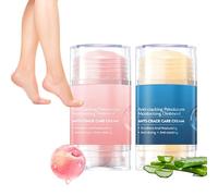 Crema para Pies Secos y Agrietados (2 Piezas) - Tratamiento Reparador e Hidratante Profundo para Pieles Muy Secas, Elimina Callosidades y Asperezas, Cuidado Intensivo Anticracks