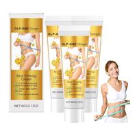 Crema para quemar grasa para el abdomen, crema anticelulitis, crema reafirmante y quema de grasa abdominal, crema de sudor de jengibre adecuada para abdomen, cintura (60 g, 3 unidades)
