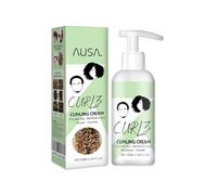 Crema para rizar el cabello, crema de gel nutritiva, bálsamo ligero para el cabello rizado, hidratante, elasticidad esponjosa, fortalece el cabello, previene el encrespamiento, para rizos