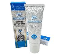 Crema para tatuajes Proton con pantenol, 40 ml, vegano, INKgrafiX Profesional Cuidado Aftercare Tattoo Cream - 10% Centella