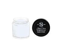 Crema para zapatos de alta calidad, NCS S 0505-R80B, color azul polvo, esmalte nutritivo y restaurador de color para cuero liso de MAVI STEP - 10.1 ml