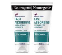 Neutrogena Crema Pies Absorción Inmediata Lote 2 X 100ml