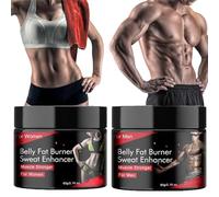 Crema potenciadora de músculos de cuerpo completo,Crema caliente para perder peso, entrenamiento corporal,Crema caliente para mejorar el crecimiento muscular para mujeres y hombres