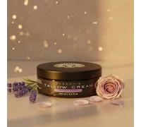 Crema Premium de Sebo Batido - Lavanda y Rosa - Hecha a Mano y Aireada - 100% Sebo de Res para Rostro y Cuerpo - Cuidado Natural para Piel Seca y Sensible - Sin Conservantes