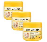 Crema profesional for articulaciones con veneno de abeja, crema de masaje calmante for rodillas, zona lumbar, cuello, manos y pies.(3PCS)
