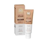 Crema protección solar facial con color FPS 50 resistente al agua apto para todo tipo de pieles Bote 50 ml