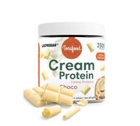 Crema Proteica | Sabor Chocolate Blanco | 200g | 20% de Proteina | 0% azúcares añadidos | Sin Aceite de Palma | Receta Tradicional | Torafood