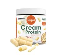 Crema Proteica | Sabor Chocolate Blanco | 200g | 20% de Proteina | 0% azúcares añadidos | Sin Aceite de Palma | Receta Tradicional | Torafood