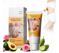 Crema Quema Grasa Abdominal 50g, Crema Reductora Abdomen, Cremas Anticelulítica para Abdomen, Piernas y Brazos, Quema Grasas Adelgazante Mujer y Hombre