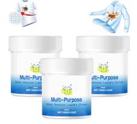 Crema Quitamanchas Multiusos, Crema Limpiadora De Manchas Obstinadas, Restaura Los Blancos Y Protege La Ropa Del Encanecimiento, Adecuado Para Todo Tipo De Ropa (3 Pcs)