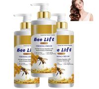Crema reafirmante corporal con veneno de abeja, crema reafirmante antienvejecimiento, crema antiarrugas profesional para la piel con veneno de abeja, reafirmante y revitalizante que reduce eficazment