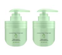 Crema reafirmante de colágeno de lujo, crema reafirmante para piel flácida, loción corporal hidratante reafirmante que reafirma y tensa para una piel joven. (2 pièces)