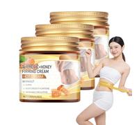 Crema reafirmante de miel de cúrcuma, crema caliente hidratante para el | Tonifica y contornea los muslos, piernas, abdomen, brazos y glúteos, potenciador del sudor, moldea y humecta de forma