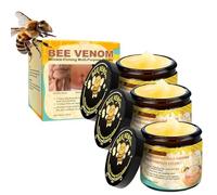 Crema reafirmante de veneno de abeja, tratamiento de reparación de la piel antienvejecimiento, fórmula hidratante profunda que reduce las arrugas, líneas finas y manchas oscuras, crema hidratante (3