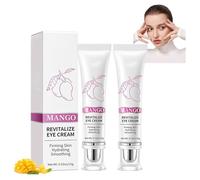 Crema Reafirmante para el Contorno de Ojos con Mango, Tratamiento Antiedad para el Contorno de Ojos, Sérum Lifting para Ojeras