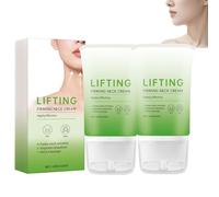 Crema reafirmante para el cuello con bola refrescante, crema hidratante de colágeno para cara, cuello, tonifica la piel, reduce las líneas finas, mejora la elasticidad Hidratante Anti (2 unidades)