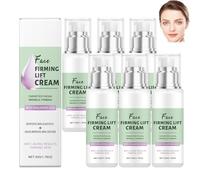 Crema reafirmante para el rostro, crema antiedad para adelgazar la piel, crema hidratante instantánea facial diaria para líneas finas y pieles de agging, Morning Nighttime para todos los tipos de piel