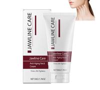 Crema reafirmante para la mandíbula, antiedad, para cuello y mentón, tratamiento instantáneo para lifting de cuello, reafirmación y antiarrugas, tono de piel uniforme, para todo tipo de piel