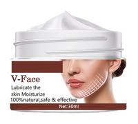 Crema Reafirmante V-Face,Crema Facial Adelgazante,Reafirmación y Blanqueamiento de la Piel,Crema Facial Reafirmante Antiedad,para Reparar la Piel Del Rostro 30ml