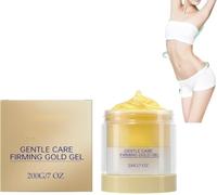 Crema reafirmante y anticelulítica para el cuerpo, gel reafirmante avanzado con oro, crema corporal hidratante y suavizante, fórmula no grasa de rápida absorción