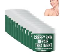 Crema reafirmante y contorneadora de la piel: emulsión tonificante para brazos, cuello y tronco, suaviza las arrugas, apoya la tensión, crema hidratante nutritiva, para todo tipo de piel. (12 unidades