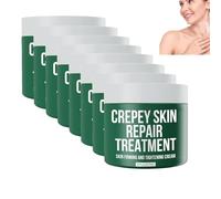 Crema reafirmante y contorneadora de la piel: emulsión tonificante para brazos, cuello y tronco, suaviza las arrugas, apoya la tensión, crema hidratante nutritiva, para todo tipo de piel. (8 unidades)