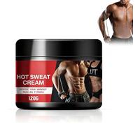 Crema Reductora Abdome 120 g, Crema Quema Grasa Abdominal,Crema Quemagrasas y Sudor, Crema Reafirmante para Los Músculos,Abdomen y Gluteos,Hot Cream,Comodidad y Absorción Rápida