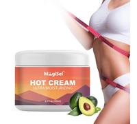 Crema reductora abdomen, Hot Cream, Crema anticelulitica, 100ml, crema Reductora Extrema, Potenciador de Entrenamiento para Moldear Cintura, Abdomen y Gluteos, Óptimo Zonas Rebeldes