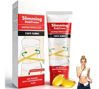 Crema Reductora Abdomen Mujer, Crema Anticelulítica Reafirmante Corporal, Moldea Cintura, Abdomen, Brazos, Muslos y Piernas, Firmeza, Elasticidad y Reducción de Grasa