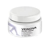 Crema Relajante para Piernas | Crema Ligera para la Circulación Cómoda 50 g | Gel Ligero Seguro y Calmante para Piel Seca y Músculos, para Uso en Hogar y Viajes, Cuidado Corporal para Familia y