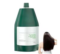 Crema reparadora capilar hidratante con queratina y polipéptidos, tratamiento capilar con queratina, tratamiento para brillo y suavidad duraderos para todo tipo de cabello (1Piezas)