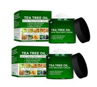 Crema Reparadora de Árbol de Té DermaPures, Crema para la Piel con Aceite de Árbol de Té, Hidratante Natural a Base de Hierbas, Mejora la Piel Seca y Descamada, Textura Ligera, Rápida Absorción