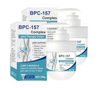 Crema reparadora de articulaciones BPC-157 de 2 piezas, crema de alivio de articulaciones, bálsamo calmante muscular, hidratante y nutritiva, para espalda, hombros, cuello, brazos, rodillas, pies