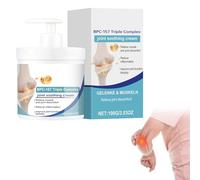 Crema reparadora de articulaciones, crema para aliviar las articulaciones, bálsamo calmante muscular, hidratante y nutritivo para espalda, hombros, cuello, brazos, rodillas, pies (1 unidad, 100 g)